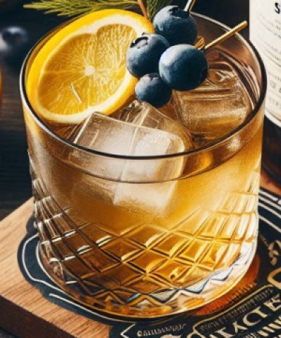 Cóctel San Francisco con hielo.